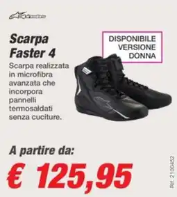 Bep's Alpinestars Scarpa Faster 4 offerta