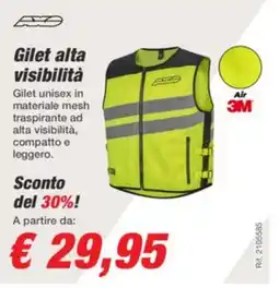 Bep's Gilet alta visibilità AXD offerta
