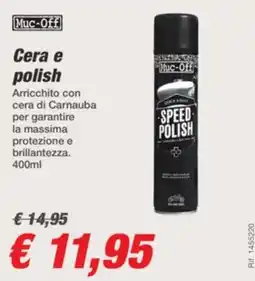 Bep's Muc-Off Cera e polish offerta