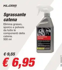 Bep's KLOSS Sgrassante catena offerta