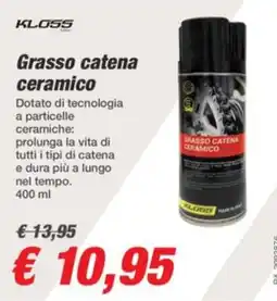 Bep's Grasso catena ceramico KLOSS offerta
