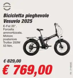 Bep's COPPI Bicicletta pieghevole Vesuvio 2025 offerta