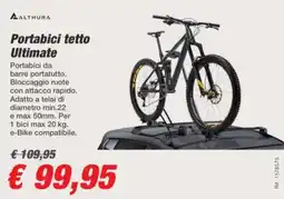 Bep's ALTHURA Portabici tetto Ultimate offerta