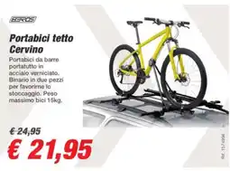 Bep's Portabici tetto Cervino offerta