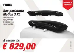Bep's THULE Box portatutto Motion 3 XL offerta