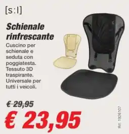 Bep's [s:l] Schienale rinfrescante offerta