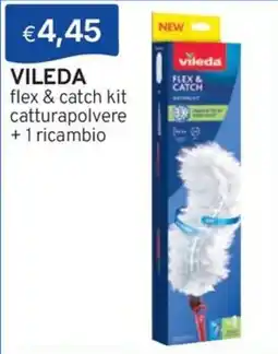 Sirene Blu VILEDA flex & catch kit catturapolvere offerta