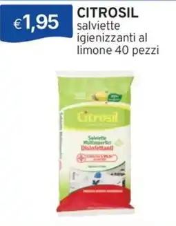 Sirene Blu Citrosil salviette igienizzanti al limone offerta