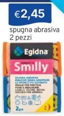 Sirene Blu spugna abrasiva Egidna Smilly offerta