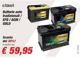 Bep's Batterie auto cläst offerta