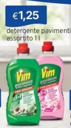 Sirene Blu detergente pavimenti Vim offerta