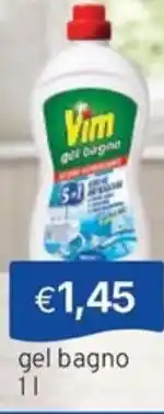 Sirene Blu Vim gel bagno offerta