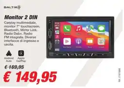 Bep's Baltiko Monitor 2 DIN offerta