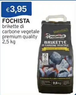 Sirene Blu FOCHISTA brikette di carbone vegetale premium quality offerta