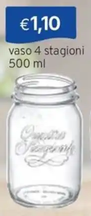 Sirene Blu vaso 4 stagioni offerta