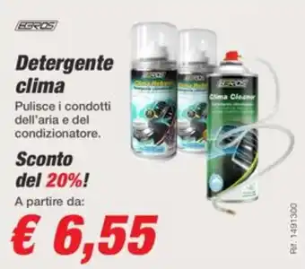 Detergente clima EGRos