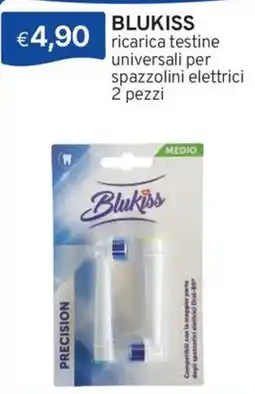 Sirene Blu BLUKISS ricarica testine universali per spazzolini elettrici offerta