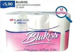 Sirene Blu BLUKISS carta igienica compatta offerta