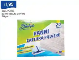 Sirene Blu BLUKISS panni cattura polvere offerta
