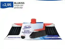 Sirene Blu BLUKISS scopa con paracolpi offerta