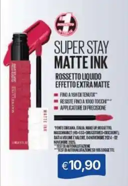 Sirene Blu SUPER STAY MATTE INK offerta