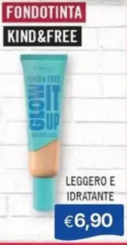 Sirene Blu Fondotinta Kind&Free Glow It Up offerta