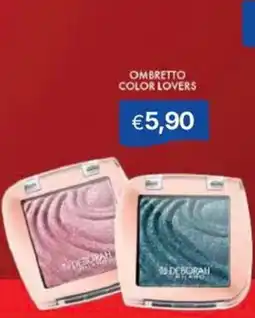 Sirene Blu Ombretto Color Lovers Deborah offerta