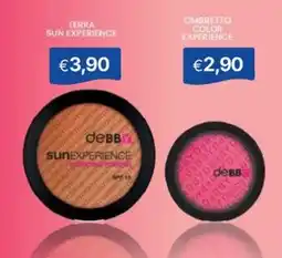 Sirene Blu deBBM sunEXPERIENCE offerta