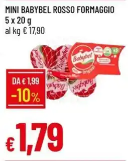 Galassia MINI BABYBEL ROSSO FORMAGGIO offerta