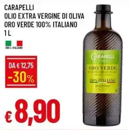 Galassia Carapelli Olio Extra Vergine di Oliva Oro Verde offerta