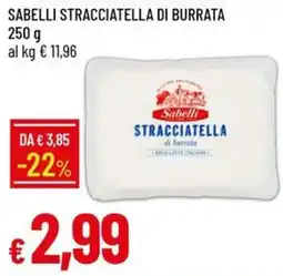 Galassia Sabelli Stracciatella di Burrata offerta