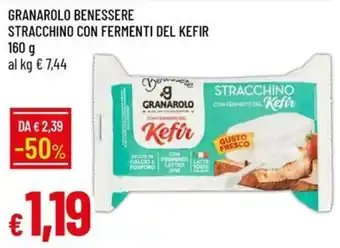 Galassia Granarolo Benessere Stracchino con fermenti del Kefir offerta
