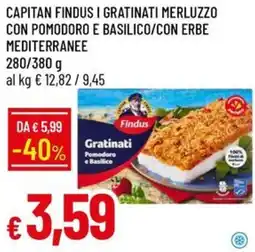 Galassia Findus Gratinati Pomodoro e Basilico offerta