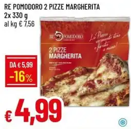 Galassia RE POMODORO 2 PIZZE MARGHERITA offerta