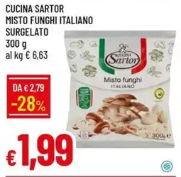 Galassia Cucina Sartor Misto funghi italiano offerta