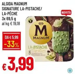 Galassia ALGIDA MAGNUM SIGNATURE LA-PISTACHE offerta