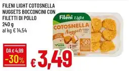 Galassia Fileni Light Cotosnella Nuggets offerta