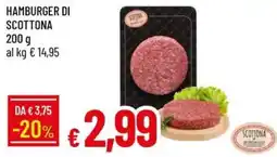 Galassia Hamburger di Scottona offerta