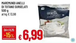 Galassia Maremundi anelli di totano surgelati offerta