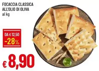 Galassia Focaccia classica all'olio di oliva offerta