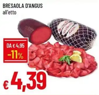 Galassia Bresaola d'Angus offerta