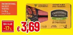 Galassia UNCONVENTIONAL SALSICCE VEGETALI offerta