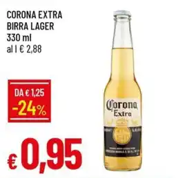 Galassia Corona Extra Birra Lager offerta