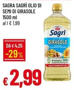 Galassia Sagri Olio di Semi di Girasole offerta