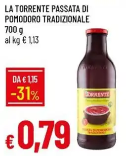Galassia LA TORRENTE PASSATA DI POMODORO TRADIZIONALE offerta