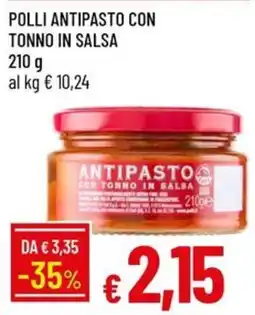 Galassia Antipasto con tonno in salsa offerta