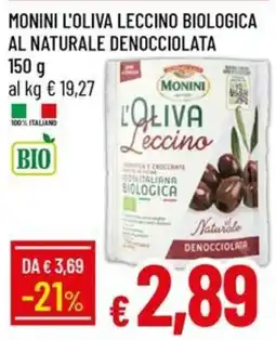 Galassia MONINI L'OLIVA Leccino BIOLOGICA offerta