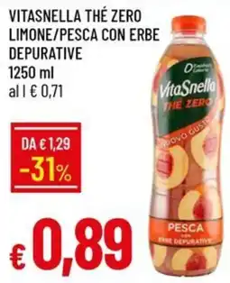 Galassia VitaSnella Thé Zero offerta