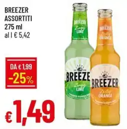 Galassia Breezer Assortiti offerta