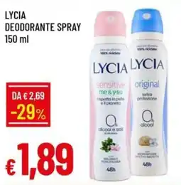 Galassia LYCIA DEODORANTE SPRAY offerta